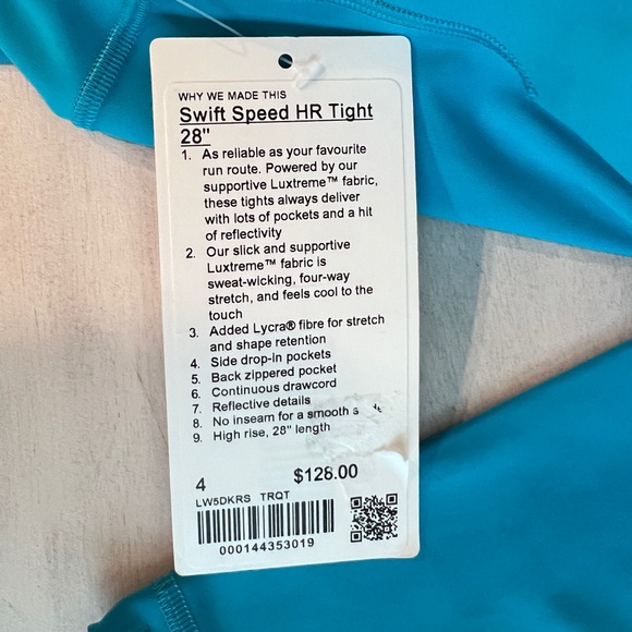 Lululemon Swift Speed Leggings - Picture 5 of 8